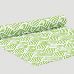 Tkanina dekoracyjna - ENDLESS WAVES GREEN