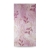 Zasłona - Różowy marmur ze złotymi liśćmi