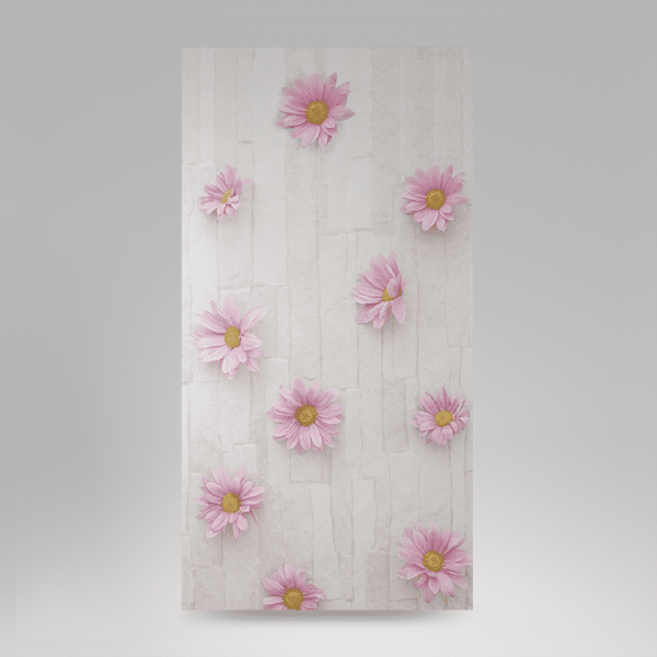 Kupon tkaniny zasłonowej - WALL FLOWERS