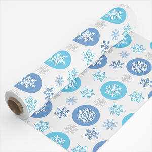 Tkanina dekoracyjna - SNOW_FLAKES